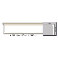 Гибкий молдинг из полиуретана M 231 (2.44м) Flexi